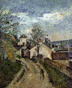 The House of Dr Gauchet in Auvers Paul Cezanne